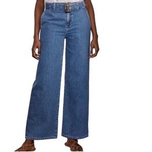 Boden belted wide leg Jeans -Wore once